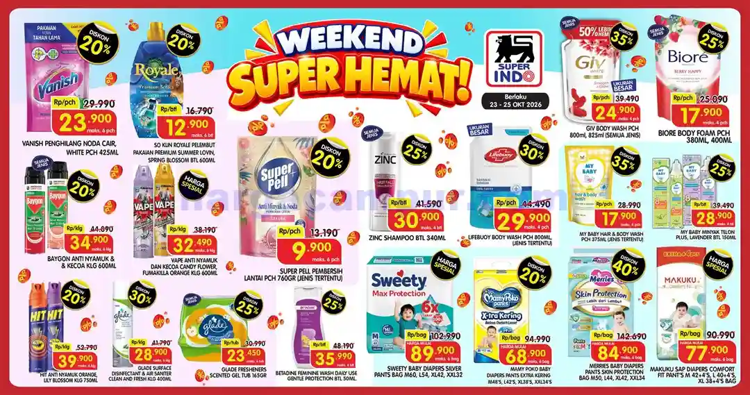 Katalog Promo JSM Superindo Terbaru 23 - 25 Oktober 2026 3 Katalog Promo JSM Superindo Terbaru 23 - 25 Oktober 2026.