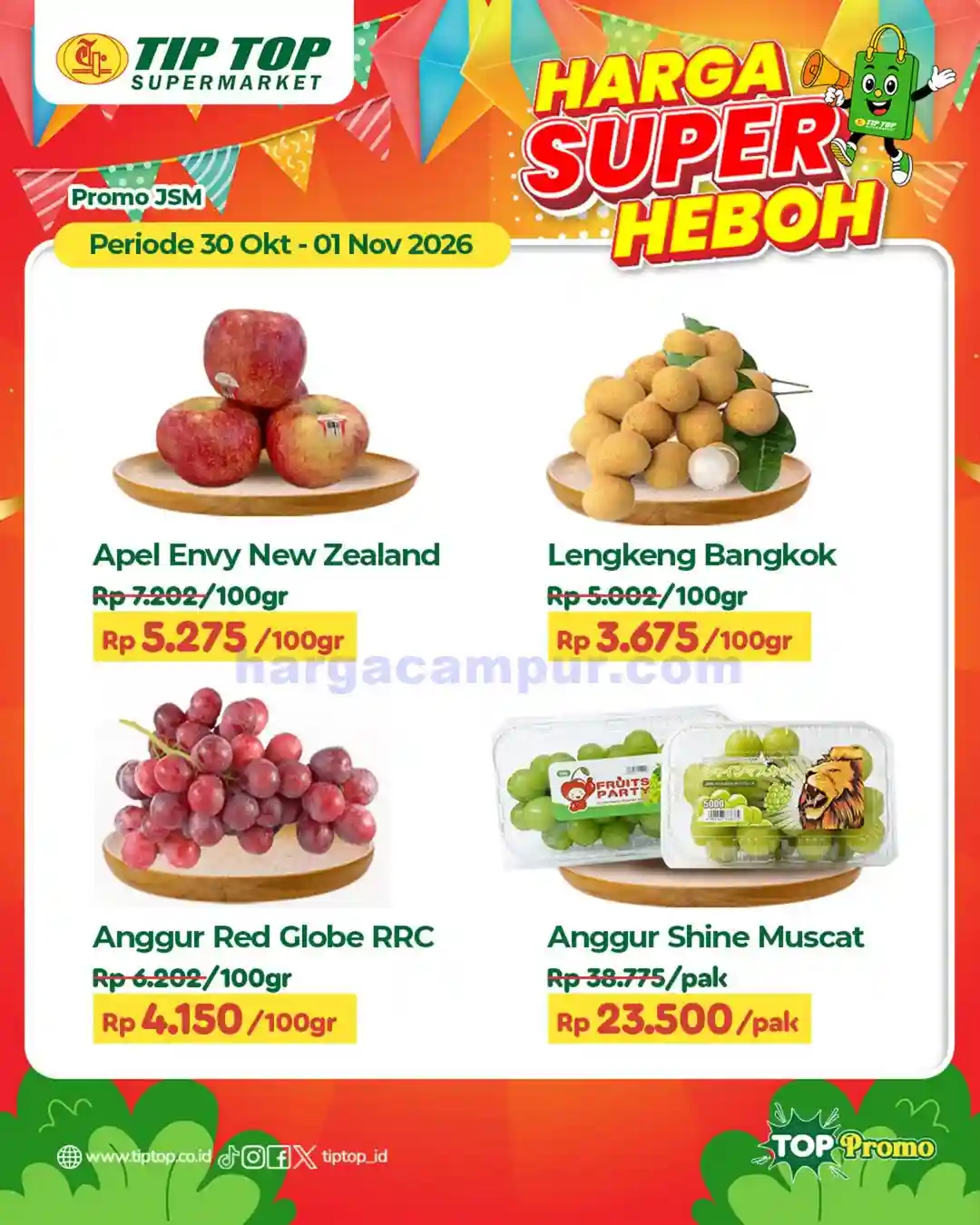Katalog Promo JSM TIPTOP Swalayan Terbaru 30 Okt - 1 Nov 2026 2 Katalog Promo JSM TIPTOP Swalayan Terbaru 30 Oktober 1 November 2026 2