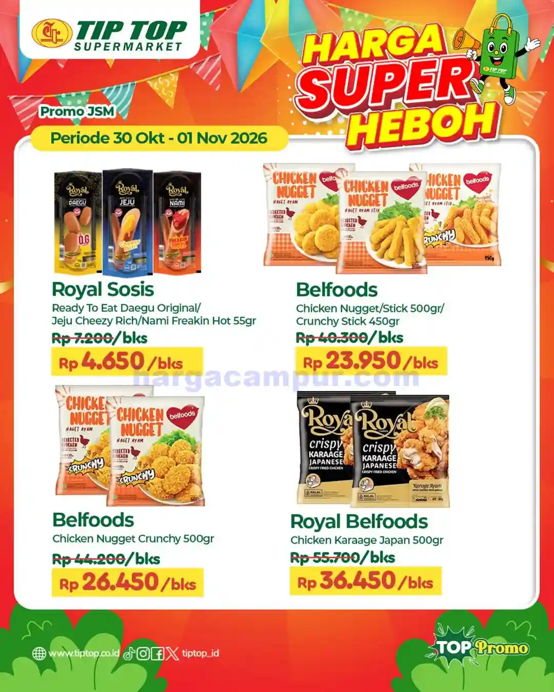 Katalog Promo JSM TIPTOP Swalayan Terbaru 30 Okt - 1 Nov 2026 6 Katalog Promo JSM TIPTOP Swalayan Terbaru 30 Oktober 1 November 2026 6