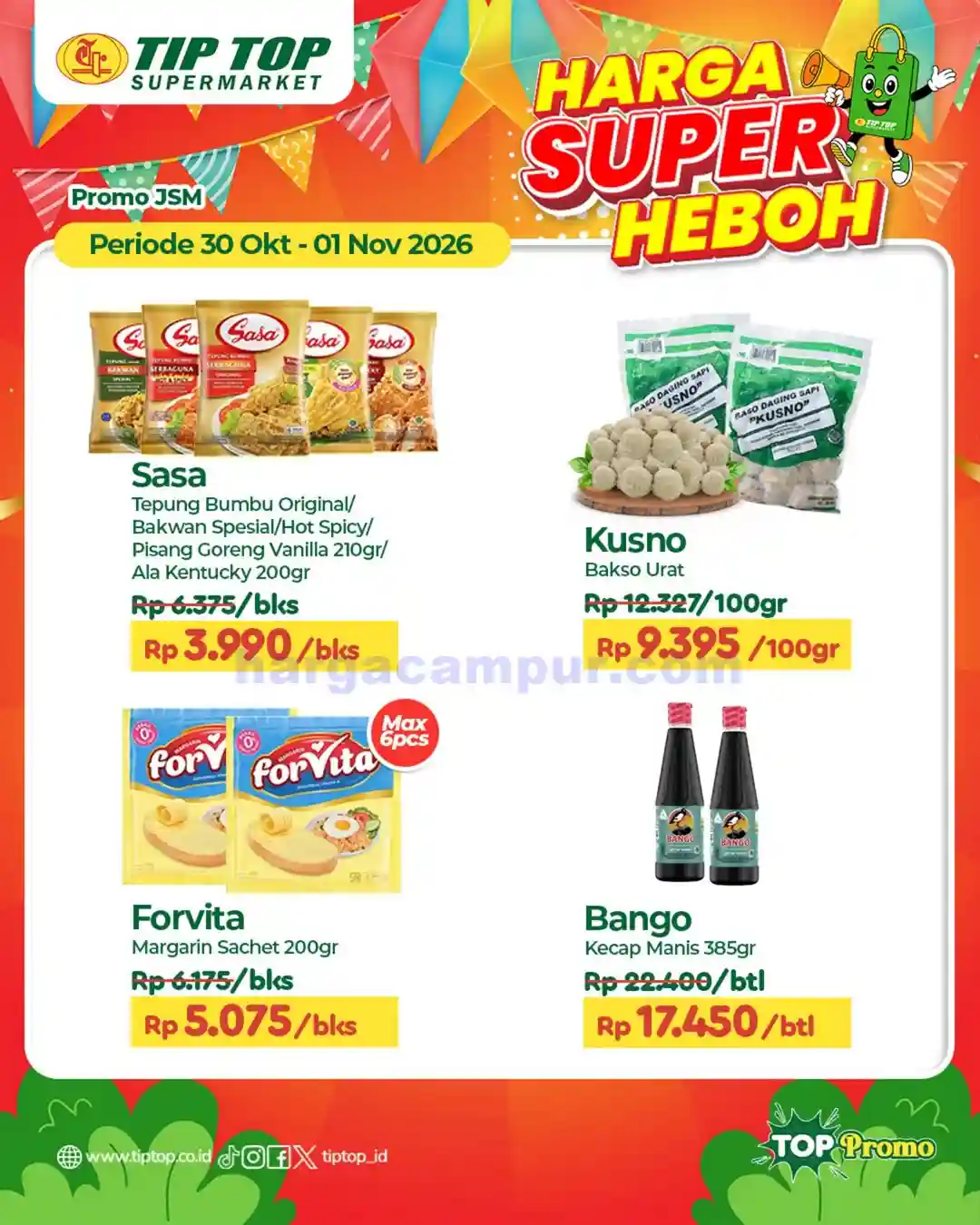 Katalog Promo JSM TIPTOP Swalayan Terbaru 30 Okt - 1 Nov 2026 8 Katalog Promo JSM TIPTOP Swalayan Terbaru 30 Oktober 1 November 2026 8
