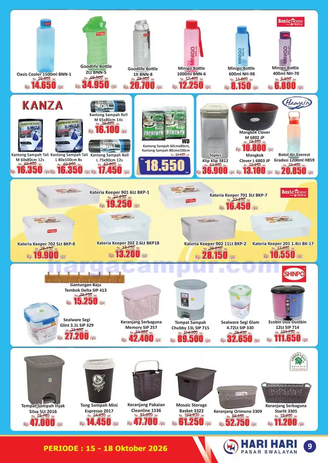 Promo KJSM Hari Hari Pasar Swalayan 22 - 25 Oktober 2026 9 Katalog Promo KJSM HARI HARI Pasar Swalayan 15 18 Oktober 2026 9