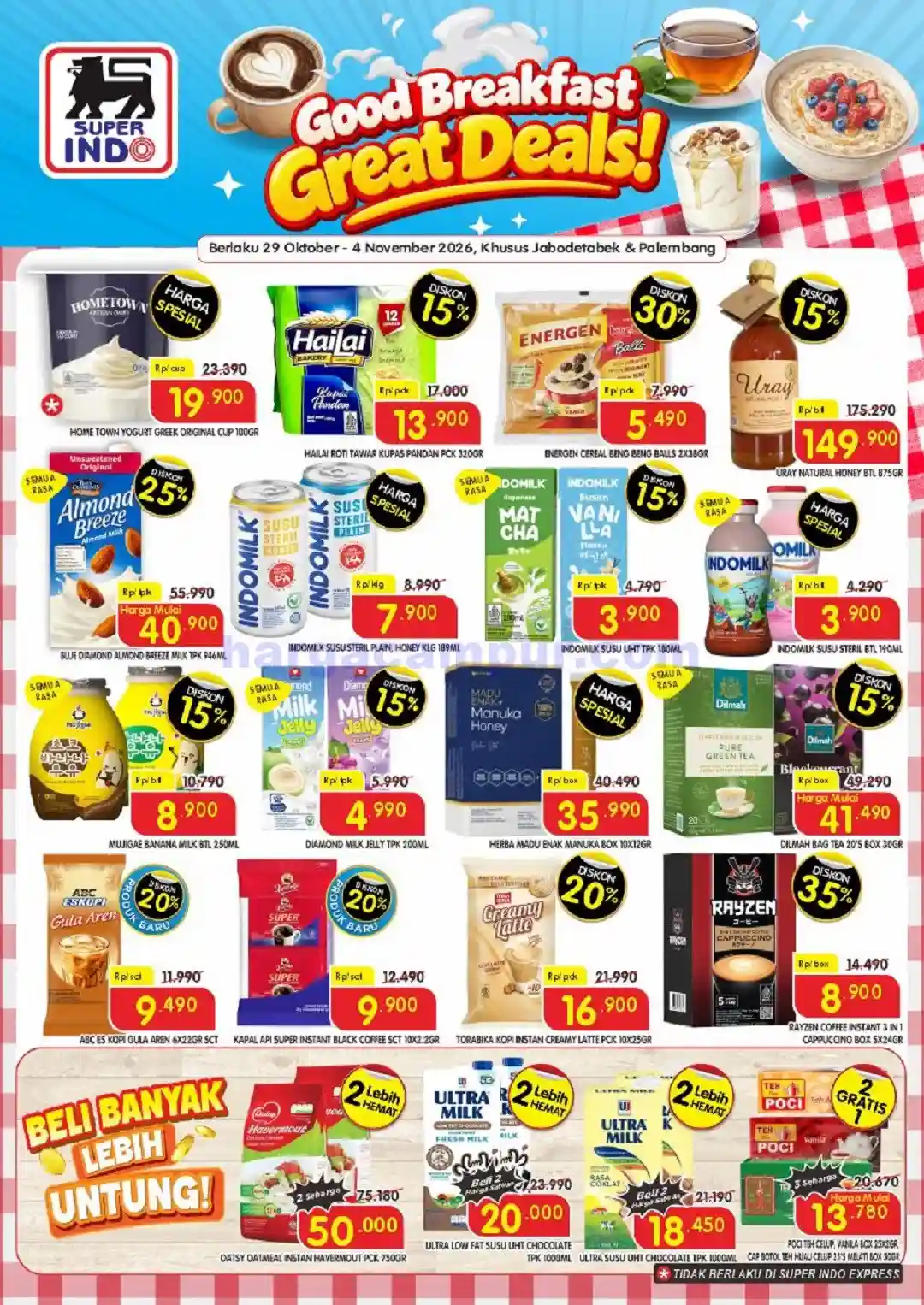 Katalog Promo Superindo Terbaru 29 Okt - 4 Nov 2026 12 Katalog Superindo Promo Terbaru 29 Oktober - 4 November 2026.