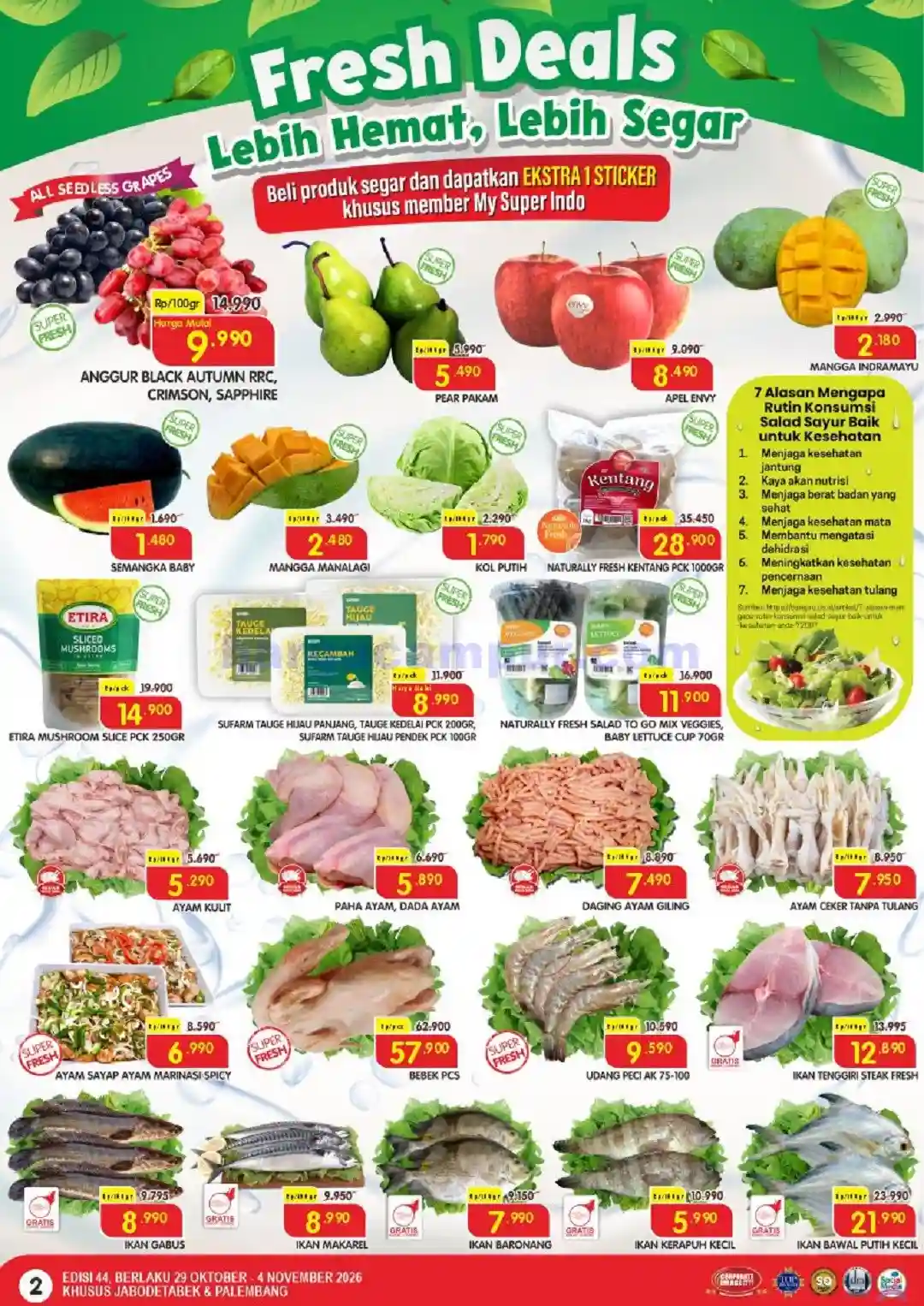 Katalog Promo Superindo Terbaru 29 Okt - 4 Nov 2026 2 Katalog Promo Superindo Terbaru 29 Oktober 4 November 2026 2