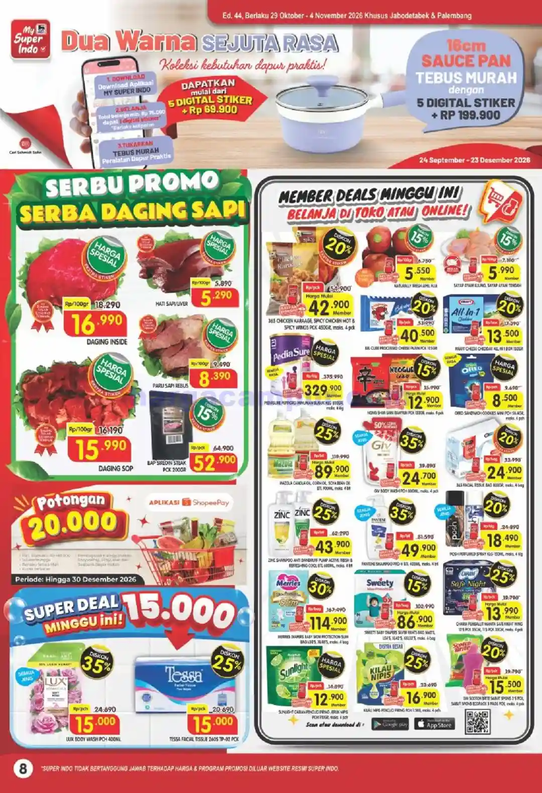 Katalog Promo Superindo Terbaru 29 Okt - 4 Nov 2026 8 Katalog Promo Superindo Terbaru 29 Oktober 4 November 2026 8