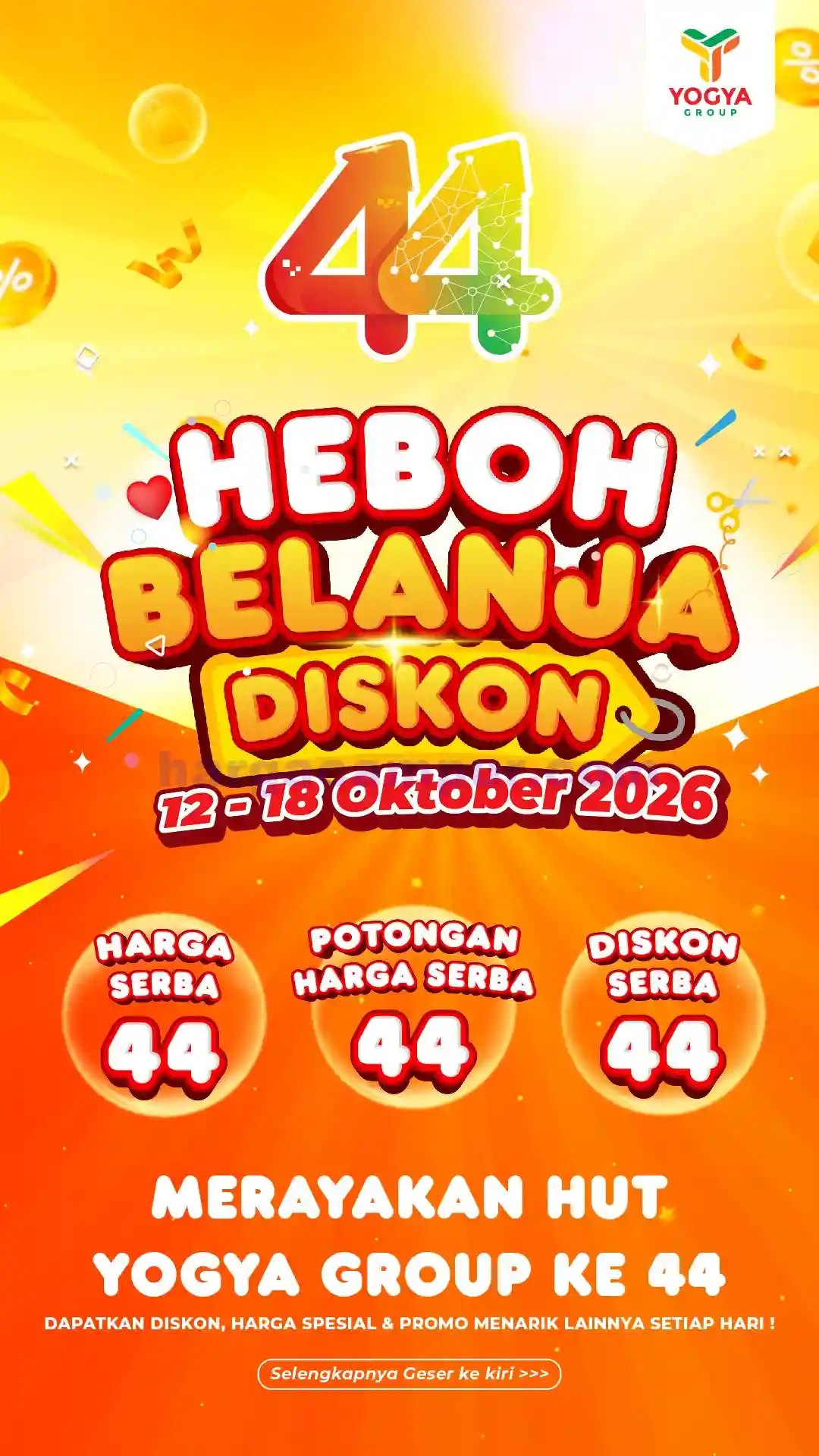 Promo Toserba Yogya Weekend Terbaru 23 - 25 Oktober 2026 22 Katalog Promo Toserba Yogya Weekend 12 18 Oktober 2026 1