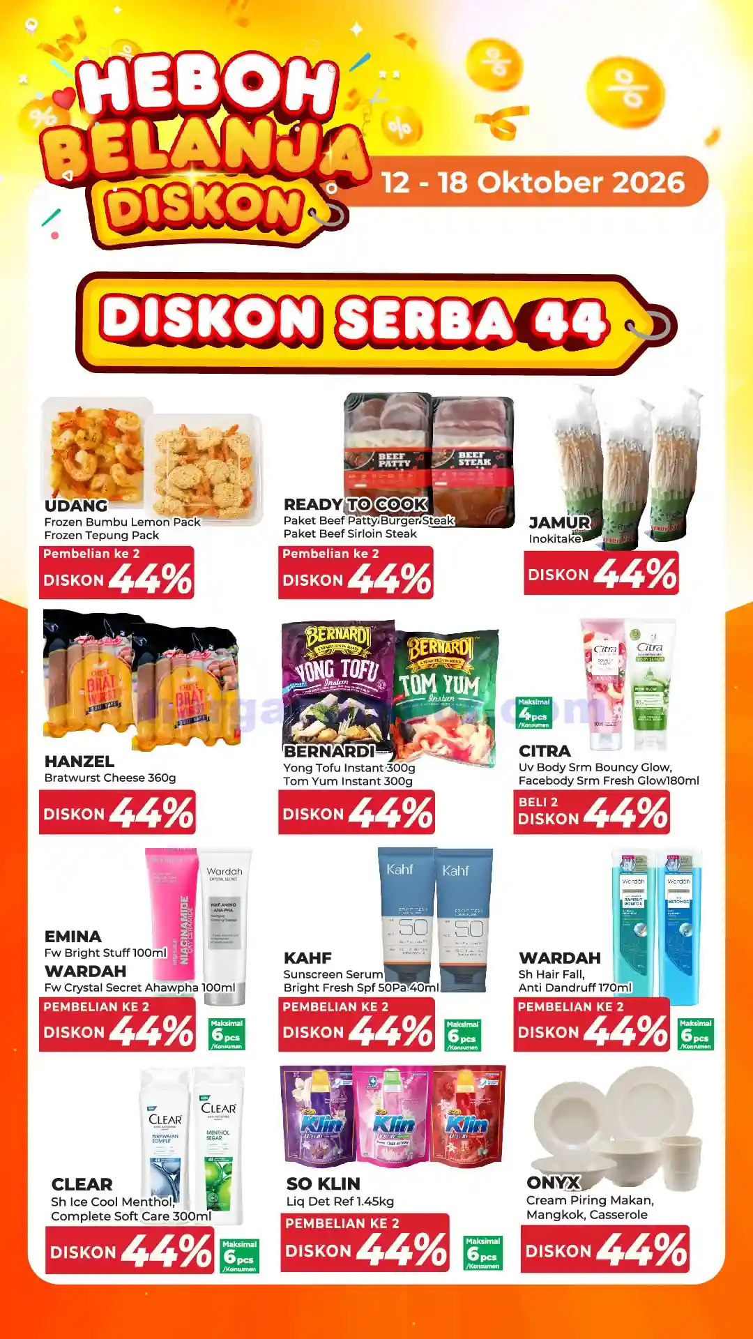 Promo Toserba Yogya Weekend Terbaru 23 - 25 Oktober 2026 23 Katalog Promo Toserba Yogya Weekend 12 18 Oktober 2026 2