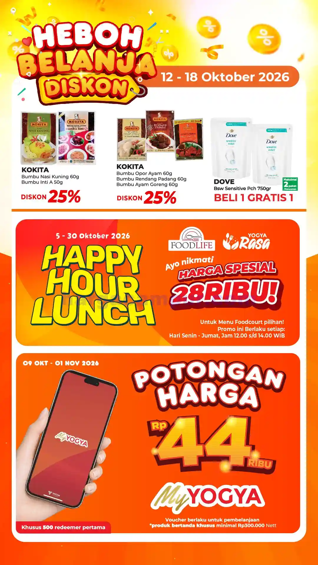 Promo Toserba Yogya Weekend Terbaru 23 - 25 Oktober 2026 27 Katalog Promo Toserba Yogya Weekend 12 18 Oktober 2026 6
