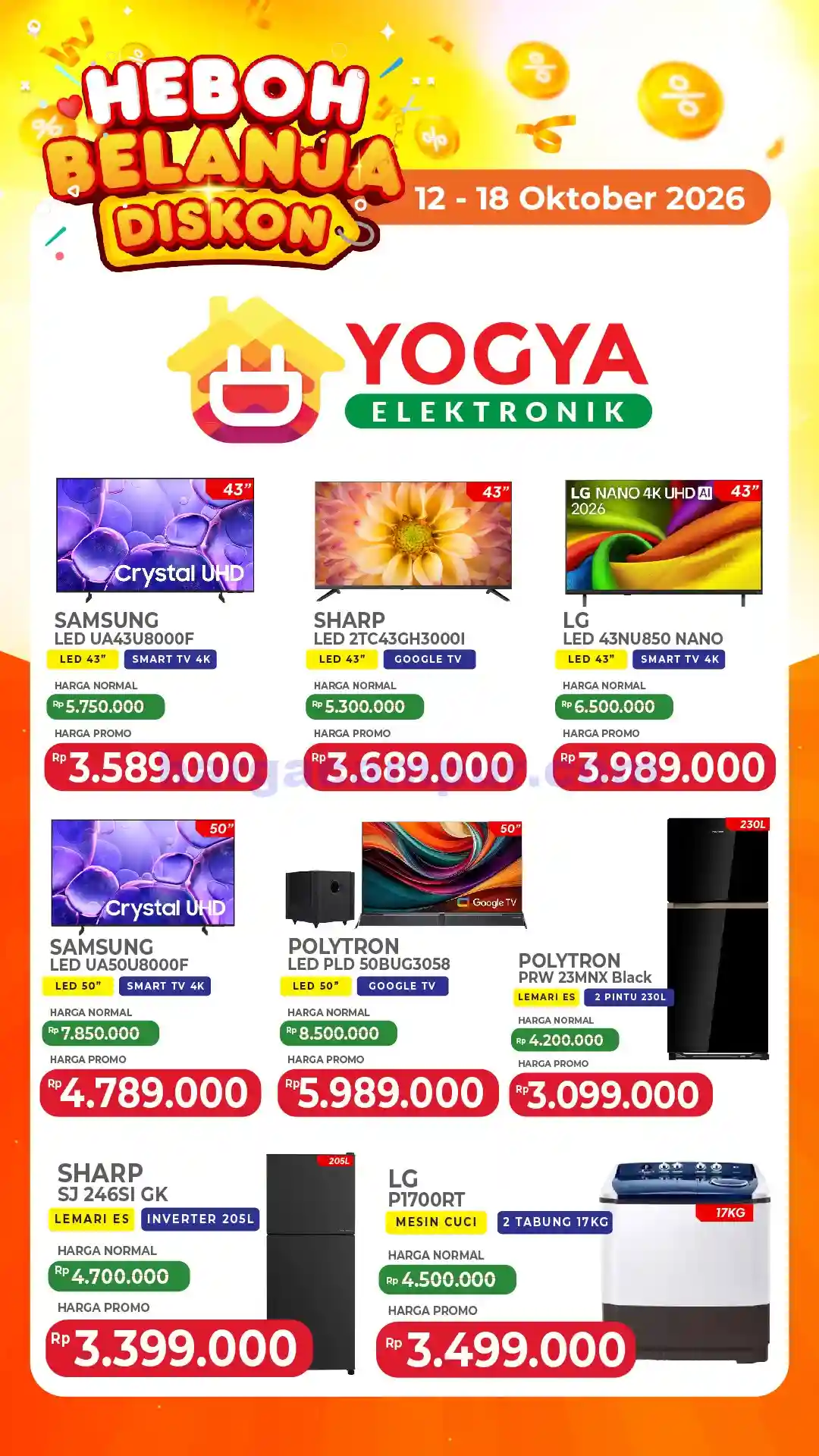 Promo Toserba Yogya Weekend Terbaru 23 - 25 Oktober 2026 28 Katalog Promo Toserba Yogya Weekend 12 18 Oktober 2026 7
