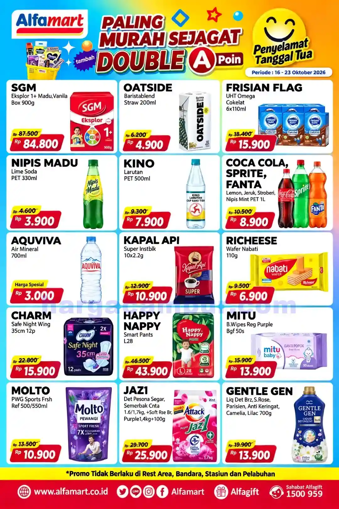 Promo Alfamart Paling Murah Sejagat 16 - 23 Oktober 2026 1 Promo Alfamart Paling Murah Sejagat 16 - 23 Oktober 2026.