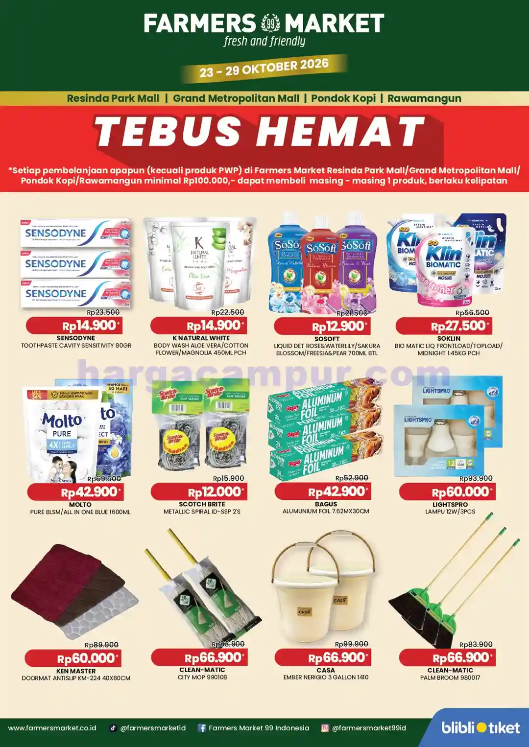 Promo Farmers Market Weekend Terbaru 23 - 25 Oktober 2026 3 Promo Farmers Market Weekend Terbaru 23 - 25 Oktober 2026.