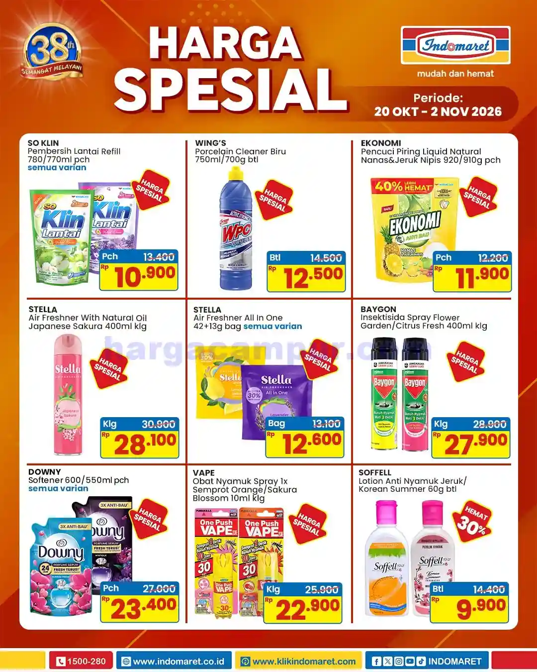 Promo Indomaret Harga Spesial Hemat Hingga 35% Produk Pilihan 8 Promo Indomaret Harga Spesial Hemat 20 Oktober 2 November 2026 3
