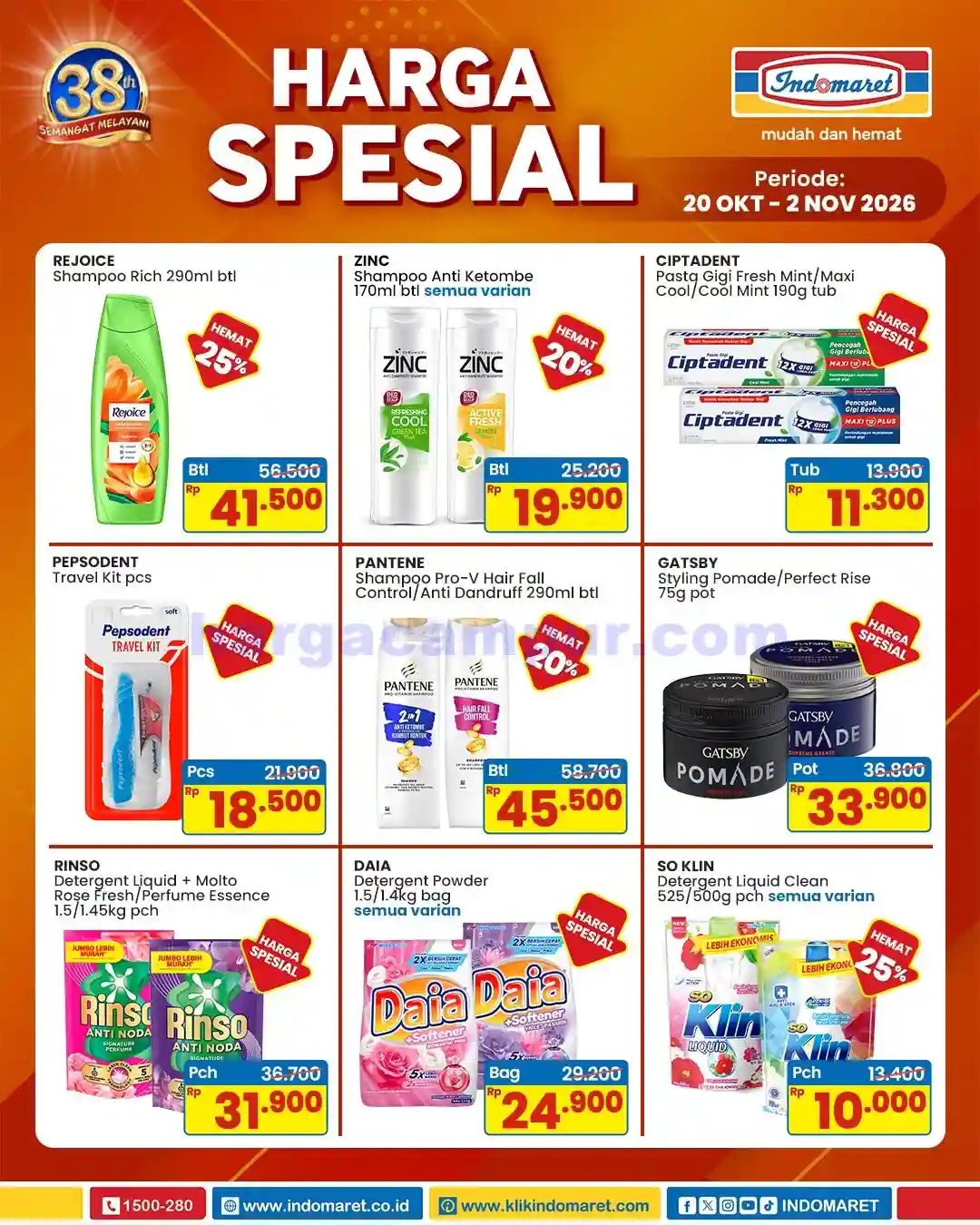 Promo Indomaret Harga Spesial Hemat Hingga 35% Produk Pilihan 7 Promo Indomaret Harga Spesial Hemat 20 Oktober 2 November 2026 4