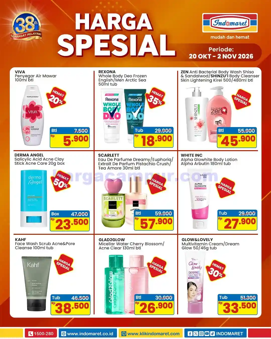 Promo Indomaret Harga Spesial Hemat Hingga 35% Produk Pilihan 6 Promo Indomaret Harga Spesial Hemat 20 Oktober 2 November 2026 5