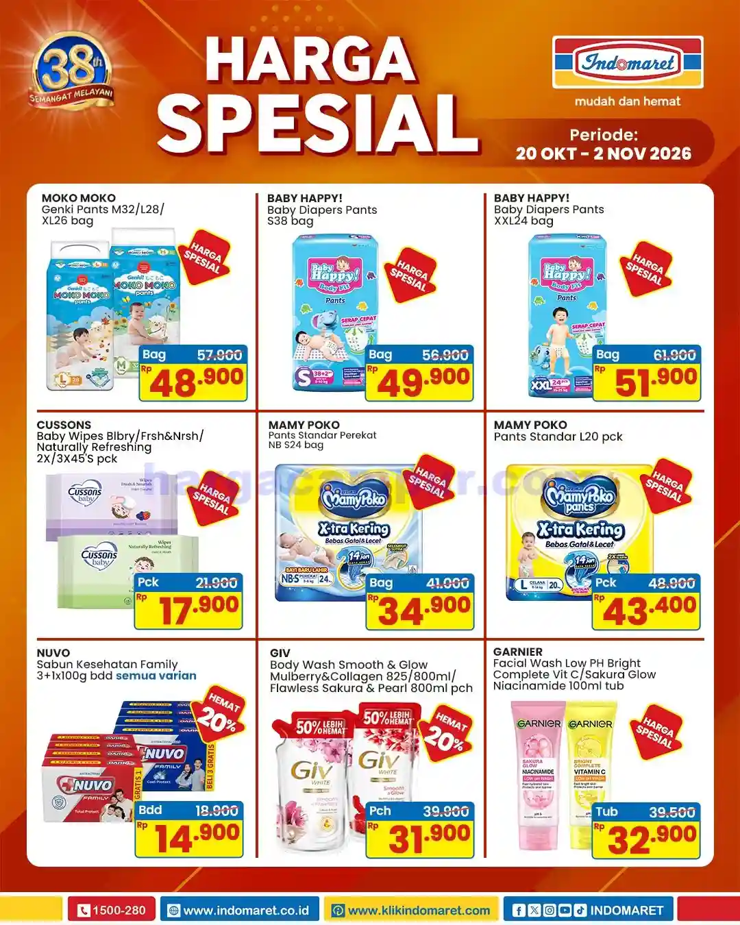 Promo Indomaret Harga Spesial Hemat Hingga 35% Produk Pilihan 5 Promo Indomaret Harga Spesial Hemat 20 Oktober 2 November 2026 6