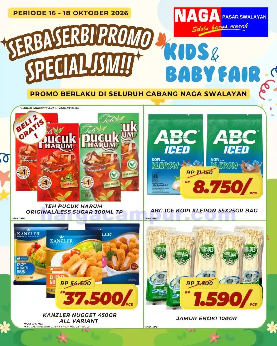 Promo Naga Swalayan Weekend Terbaru 23 - 25 Oktober 2026 1 Promo Naga Swalayan Weekend Terbaru 16 18 Oktober 2026 4