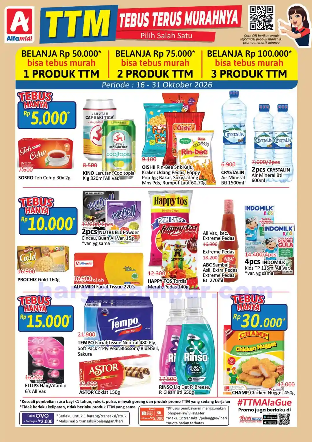 Promo TTM Alfamidi Tebus Murah Terbaru 1 - 15 November 2026 1 Promo TTM Alfamidi Tebus Murah Terbaru 16 - 31 Oktober 2026.